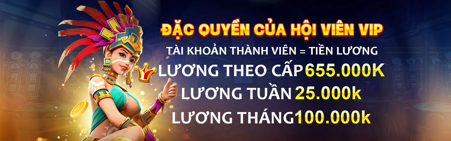 Hình ảnh Chương Trình VIP 1bet khuyến mãi